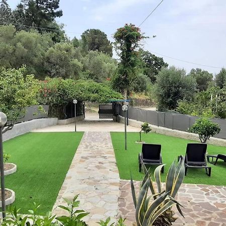 Villa Cilento Mare, Bellissima Con Ampio Giardino Capitello Bagian luar foto